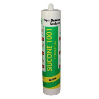 Den Braven Silicone 1001 Universal Black 280ml