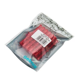Wall Plug Red 6mm x 30mm 50 Pieces