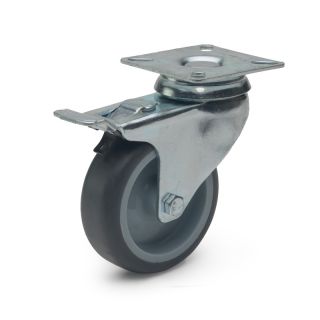 Castor Wheel With Break 75mm