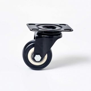 Castor-Swivel-Black-50mm