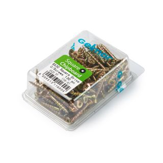 Chipboard Screws Square No.8 4mm x 30 x 130 Pieces