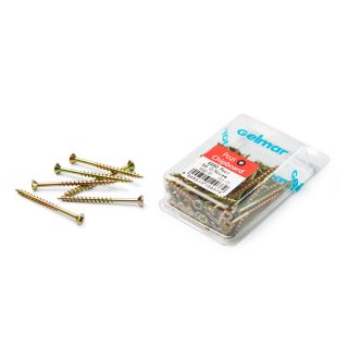 Chipboard Screws Pozi No.8 4mm x 60 x 50 Pieces