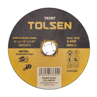 Tolsen Cutting Disc Metal & Stainless Steel