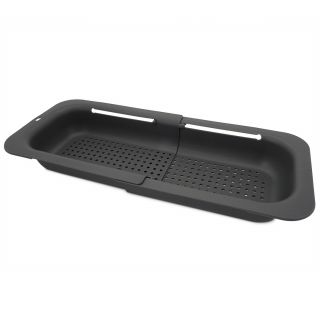 Draining Basket Expendable Plastic Grey
