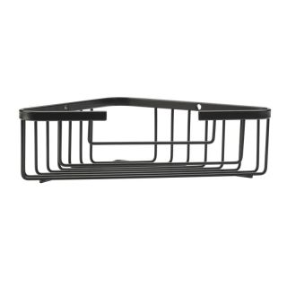 Corner Shelf Stainless Steel Black
