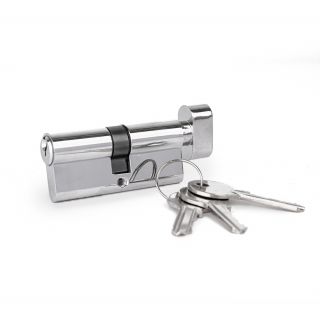 Cylinder Lock thumb Lock Chrome Plated