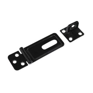 Hasp & Staple Black 90mm
