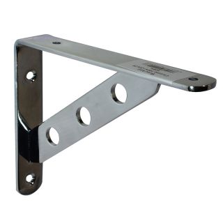 Shelf Bracket Chrome 160mm x 120mm