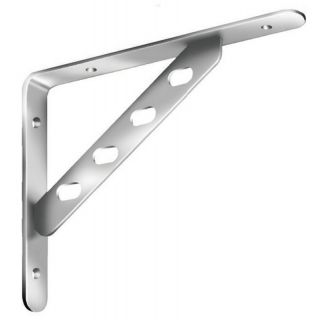 Shelf Bracket Chrome 250mm x 195mm