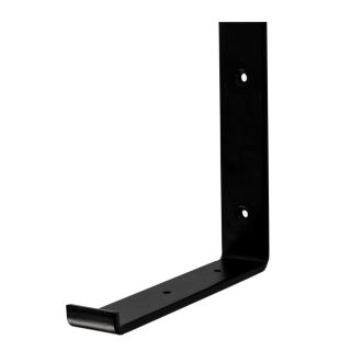 Shelf Bracket HD Black 185mm x 185mm