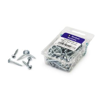 Pocket Hole Screws No8 4mm x 32mm 100 Pieces