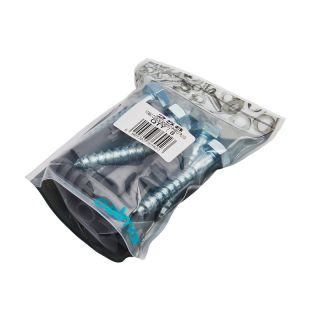 Coach Screws And Plugs M10 x 60mm 8 Piece
