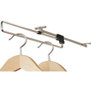 Wardrobe Pull Out Nickel Plated 400mm