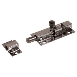 Barrel Bolt Straight Chrome Plated 50mm