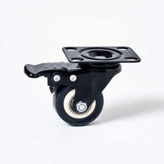 Castor Wheel With Break 50mm black