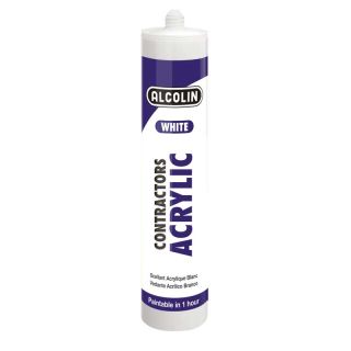 Alcolin Contractors Acrylic White 260ml