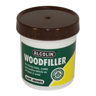 Alcolin Woodfiller Dark Brown 200g