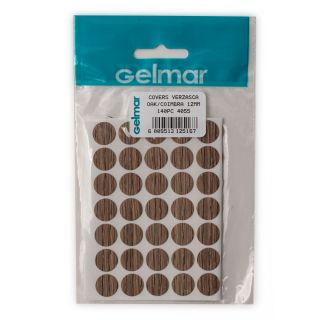 Hole Covers 12mm 140 Piece Verzasca Oak