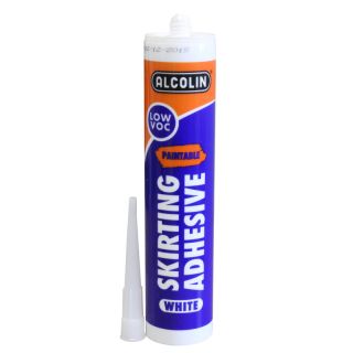 Alcolin Skirting Board Adhesive White 280ml