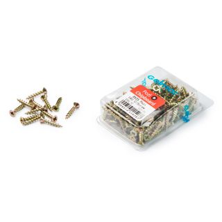 Chipboard Screws Pozi No.8 4mm x 25 x 160 Pieces