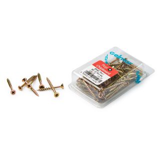 Chipboard Screws Pozi No.8 4mm x 40 x 80 Pieces
