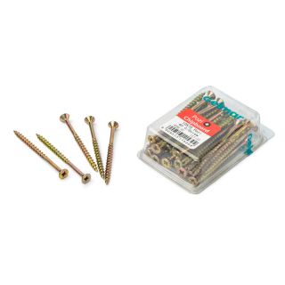Chipboard Screws Pozi No.10 5mm x 75 x 40 Pieces