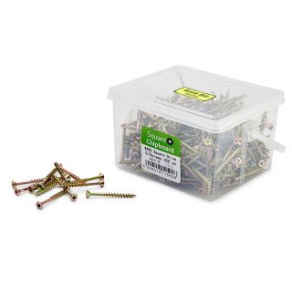 Chipboard Screws Square No.8 4mm x 50 x 400 Pieces