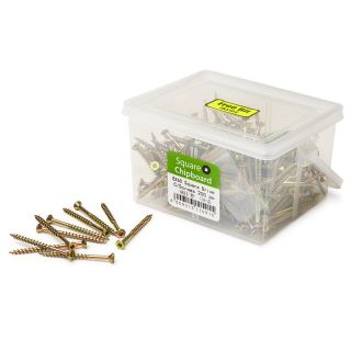 Chipboard Screws Square No.8 4mm x 60 x 250 Pieces