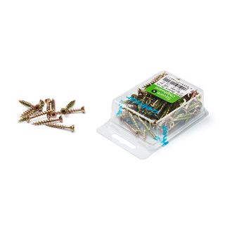 Chipboard Screws Square No.8 4mm x 35 x 100 Pieces