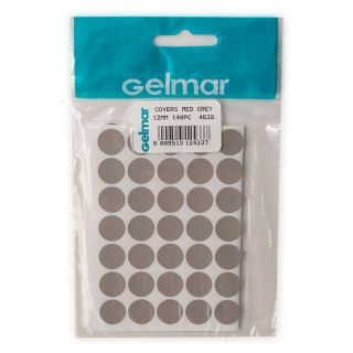 Hole Covers 12mm 140 Piece Medium Grey
