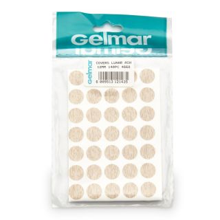 Hole Covers 12mm 140 Piece Lunar Ash