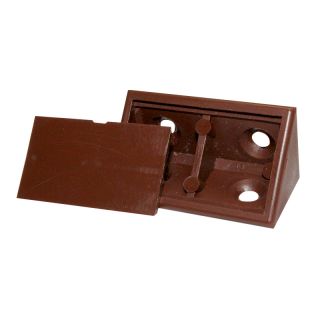Corner Block With Cap 40 Piece Brown