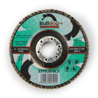 Bulldog Flap Disck 115mm x 22mm P40