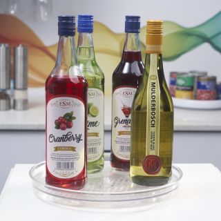 Lazy susan Plastic Clear 290mm