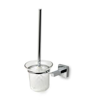 Munich Toilet Brush Holder Set Chrome Plated