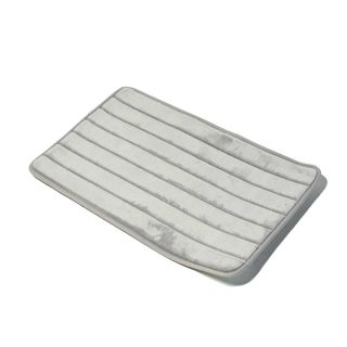 Bath Mat Memory Foam grey 600mm x 400mm