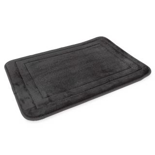 Bath Mat Memory Foam Charcoal 600mm x 400mm