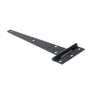 Tee Hinge Black Zinc 300mm Black