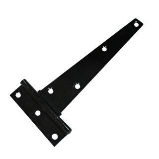 Tee Hinge Black Zinc 200mm Black