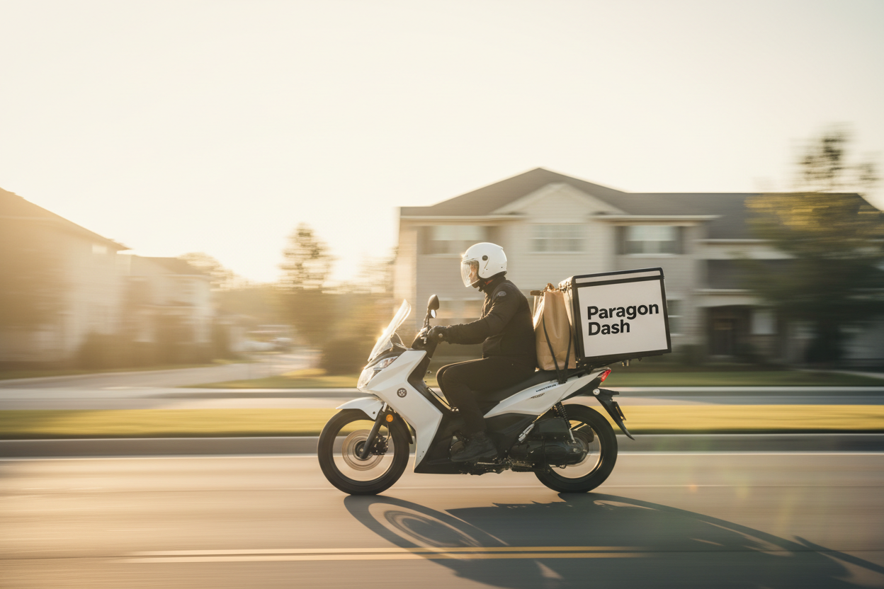 Motorbike Golden Hour